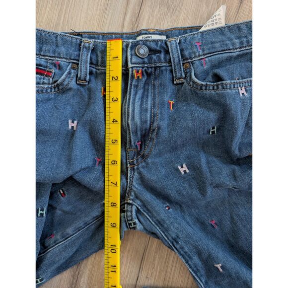 Tommy Hilfiger Women’s Embroidered Vintage Boyfriend Denim Jeans – Size 0 (A6) - Picture 13 of 13